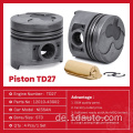 Autoteile Diesel Nissan Motorkolben TD27 12010-43G02